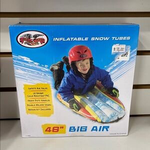 Big Air Inflatable Snow Tube - Multicolor